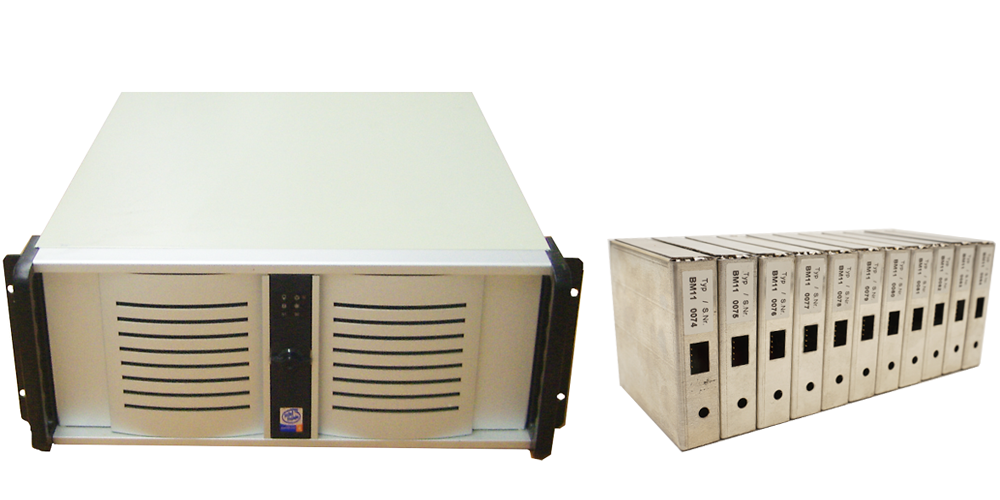 MessRACK und Verstärker