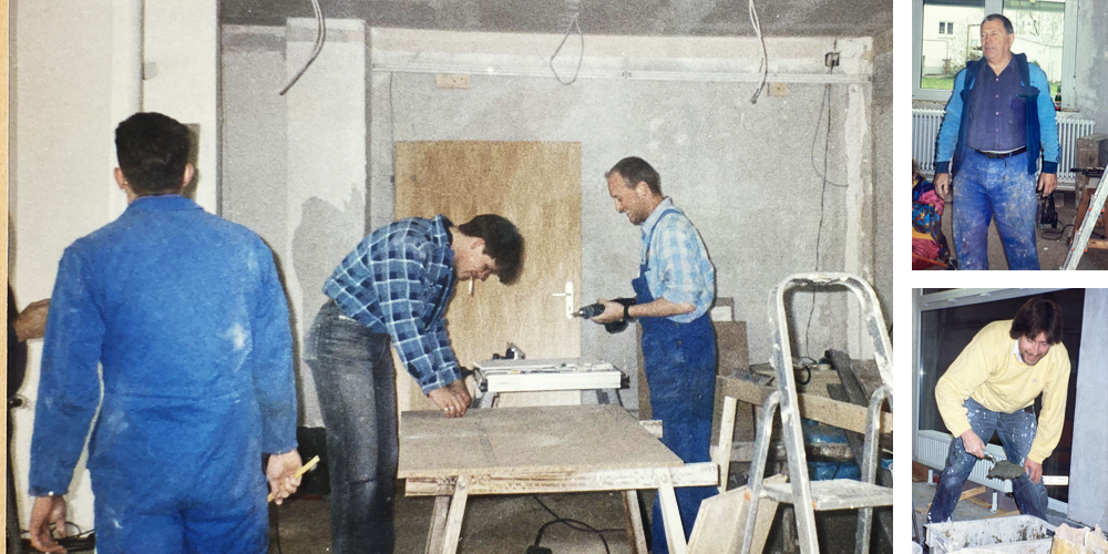 Baustelle in Meckenbeuren