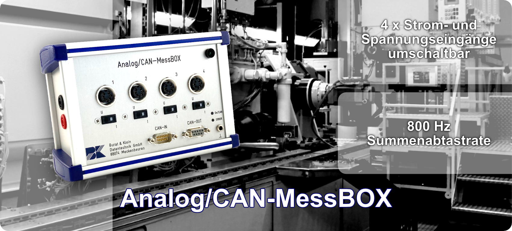 Analog/CAN-MessBOX